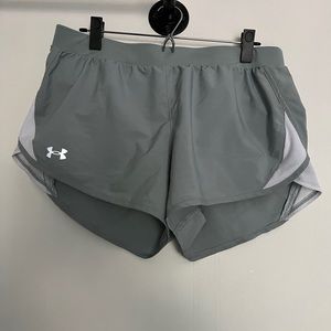 Grey Under Armor Athletic Shorts